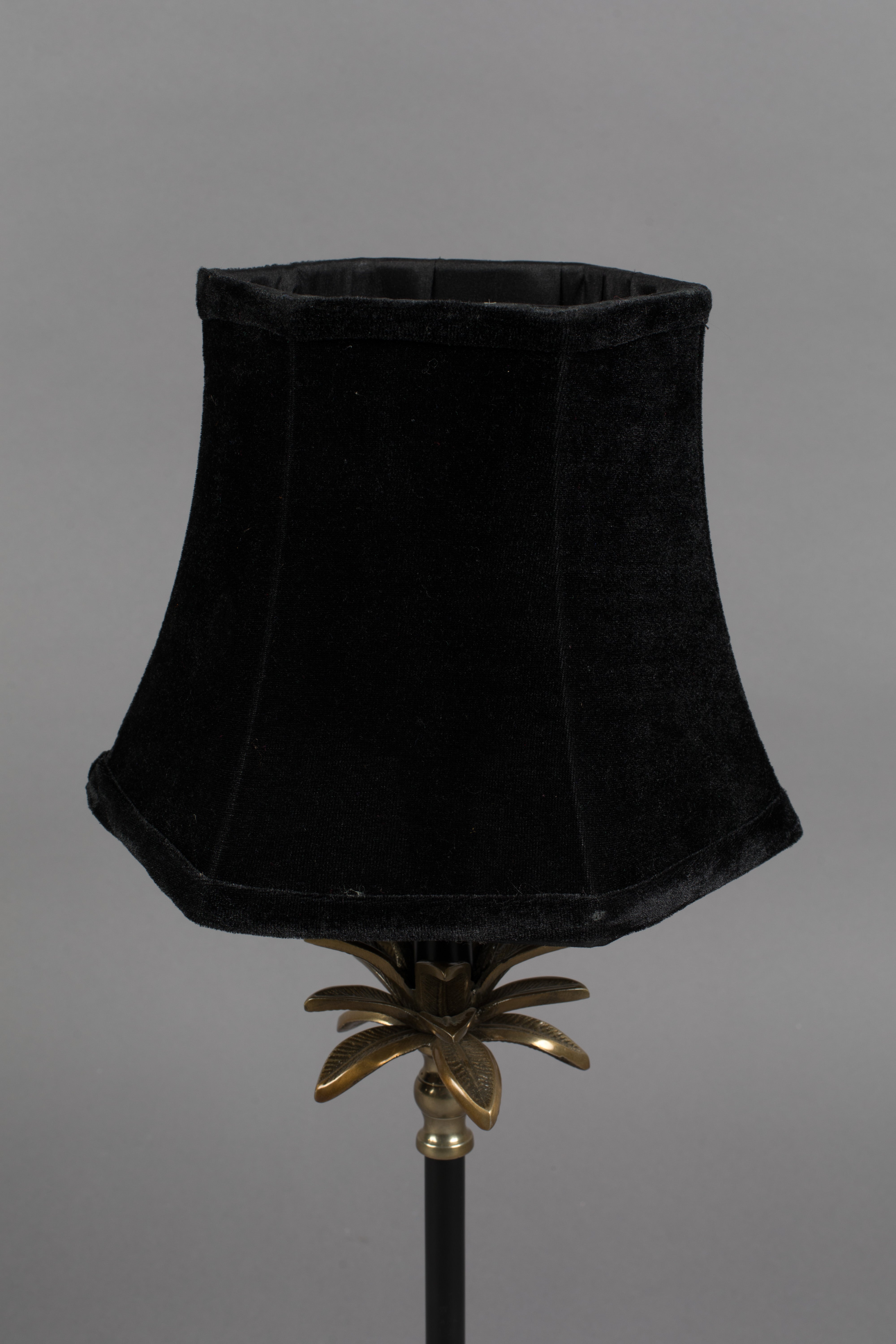 Dutchbone Cresta Gold Palm Tree Table Lamp